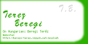 terez beregi business card